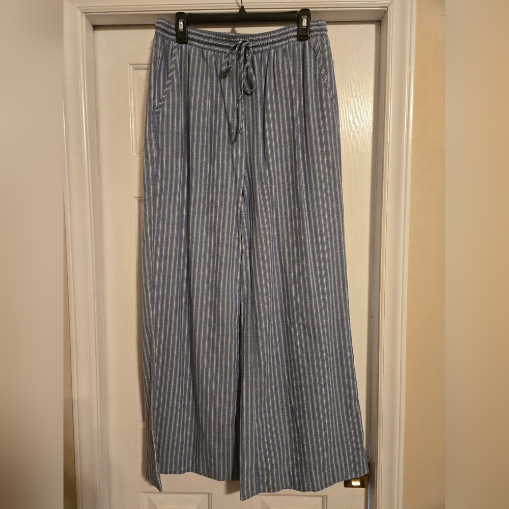 Cotton Bleu Pants